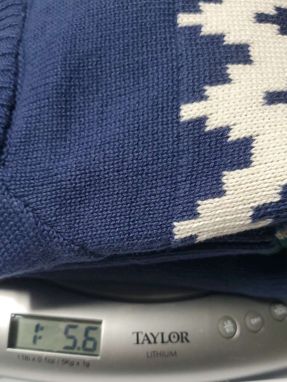 Womens Hanna Andersson Winter Solstice Holiday Sweater Size Small Blue Fairisle - Picture 15 of 15
